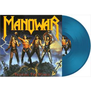 Manowar - Fighting For The World (Reissue) (Transparent Blue Coloured) (LP)