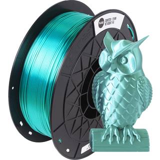 Silk PLA 1.75 mm 1 kg - Green