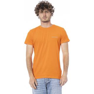 Trussardi Orange Cotton T-Shirt