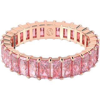 Matrix Ring, Baguette-Schliff, Rosa, Roségold-Legierungsschicht