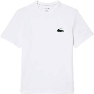 Lacoste T-shirt i hvid til herre (Relaxed Fit)