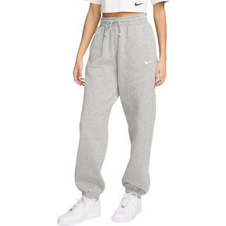 Overdimensionerede Nike Sportswear Phoenix Fleece-sweatpants med høj talje til kvinder - grå - M (EU 40-42)