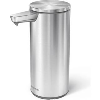 Simplehuman 266 ml genopladelig sensorpumpe, børstet