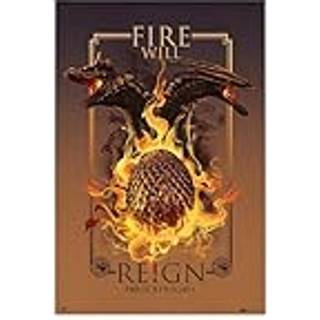 HOUSE OF DRAGONS - Fire Will Reign - Poster 61 x 91cm