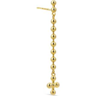 Jane Kønig Atomic Ørering Single 18 kt. Forgyldt Sølv ACS-SS24-G - Dame - 925 Sterling Silver