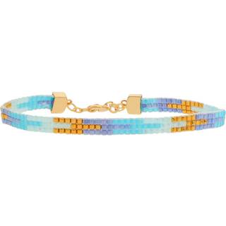 Nuni Copenhagen Mary Armbånd 18 kt. Forgyldt Sølv A3013-LightBlue - Dame - 925 Sterling Silver