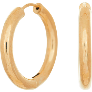 Siersbøl 14kt. guldcreoler 20 mm