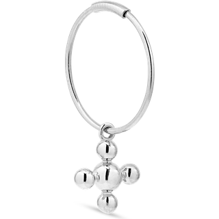 Jane Kønig Creole Ørering Single Sølv CWAP-SS24-S - Dame - 925 Sterling Silver