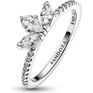 Pandora - Sølv ring med diadem med sten - 192392c01