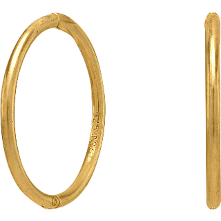 Nordahl - Forgyldt sølv creol 18 mm - 30108135900