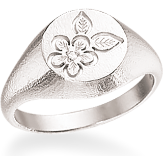Scrouples Ring - PrimaVera signet sølv ring - 725232