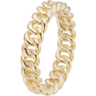 Aagaard - Links ring i guldbelagt sølv - 1800-s-g16