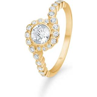 Mads Z - Carmen ring i 8 kt. guld med zirkonia