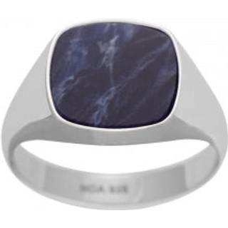 Nordahl - Sølv Herrering med sten af sodalite - 106700209