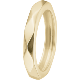 Aagaard - Guldbelagt sølv harlekin ring - 1800-s-g17