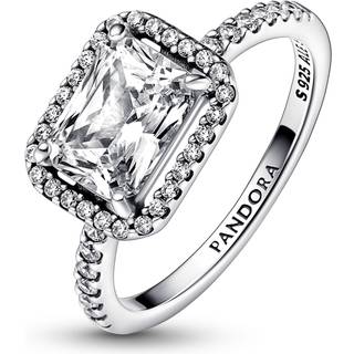 Pandora - Sølv ring med stor stn - 192391c01