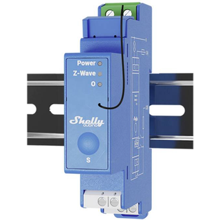 Shelly Qubino Wave Pro 1 - Z-Wave relæ med potentialfrit kontaktsæt (110-240VAC)