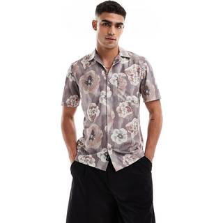 ONLY & SONS Noy Regular Resort AOP SS Shirt Moonstruck