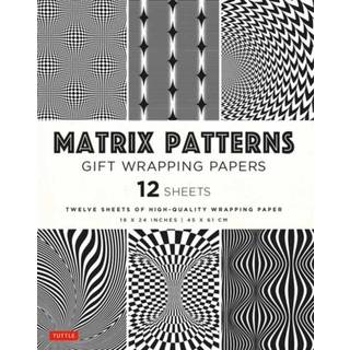 Matrix Patterns Gift Wrapping Papers - 12 sheets