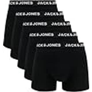 JACK & JONES Herre Anthony Fem Pak Underbukser Sort