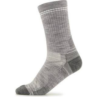 Smartwool Women’s Hike Zero Cushion Crew Socks Light Gray, 34-37