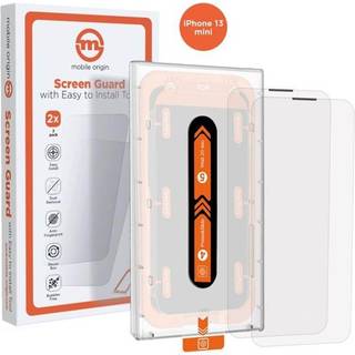 Mobile Origin Screen Guard iPhone 13 mini with easy applicator 2 pack