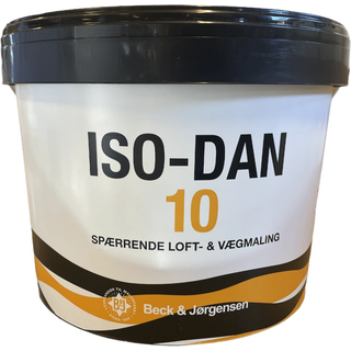 B&J Iso-Dan 10, spærrende maling Glans 10 - Brækket hvid