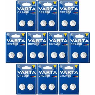 VARTA Lithium Coin knapcelle batteri CR2450 2-pak x10
