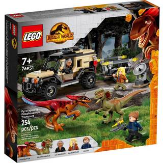 Pyroraptor og Dilophosaurus-transport (76951)