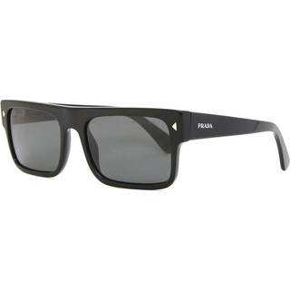 Prada PR A10S Polarized 16K08G 57 Solbriller Mænd Black - Black - 57mm