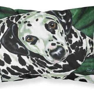"""" Caroline's Treasures Emerald Beauty Dalmatian Fabric Standard Pillowcase Amb1359Pillowcase Multicolor """"
