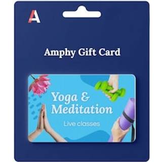 Yoga and Meditation Online Classes Gift Card 10 EUR - Amphy Key