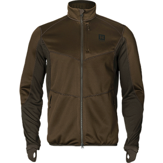 harkila Scandinavian fleece jacket Willow Green/Deep Brown XL