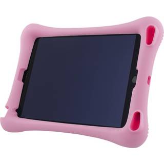 iPad 10.2" (2021 / 2020 / 2019) / Air (2019) / Pro 10.5" Børne Cover - Deltaco Hårdfør Silikone Cover - Lyserød