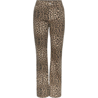 PIECES X DITTE ESTRUP X CILLE FJORD PCGINGER JEANS - Black LEO DENIM - S