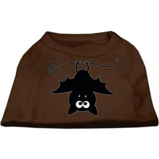 BATSY BAT -skärmtryck hundskjorta Brown XS