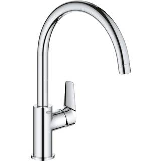 Grohe QuickFix Start Edge Køkkenarmatur med C-formet tud i krom