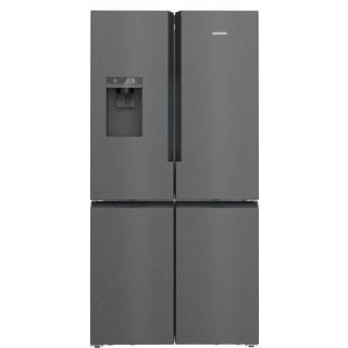 Siemens KF96DAXEA Iq500 Amerikanerkøleskab - Farve: Sort