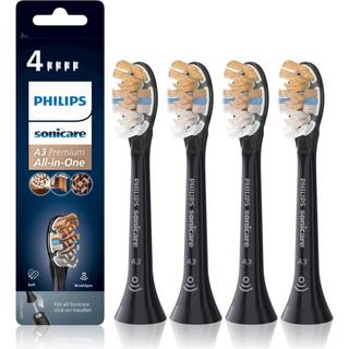 Philips A3 Premium All-in-One - 4x Soniske tandbørstehoveder - Hvid - HX9094/10