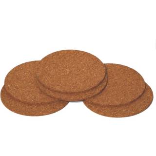 Korkbordskånere - 9 cm - 6-pak