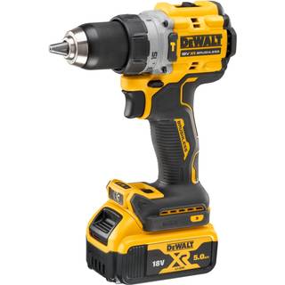 Slagdrill/bor DeWalt DCD805P2T-QW; 18 V; 2x5,0 Ah batt.
