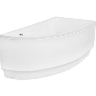Hörnbadkar Adria Vit Blank 140 cm Höger (Utan Panel & Avlopp)