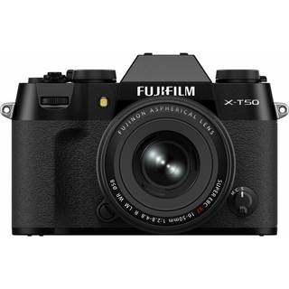 Fujifilm X-T50 sort kit m/ 16-50mm