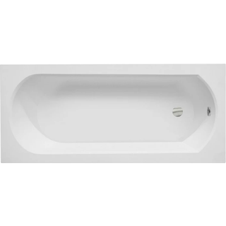 Badkar Melbourne Slim Vit Blank 160 cm (Utan Panel & Avlopp)