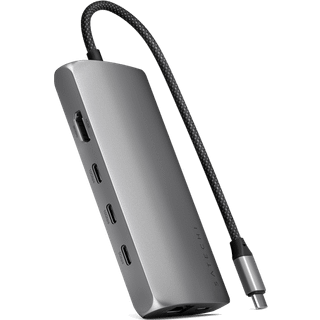 Satechi USB-C 8K Ethernet V3 Multiport USB-hub (Space Grey)