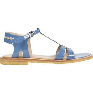 Angulus W Feminin Sandal m Stropper og Ankelrem Dusty Blue 37