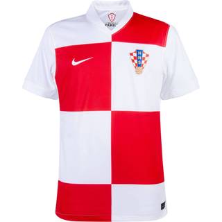 Kroatien 2024/25 Stadium Home Nike Dri-FIT Replica-fodboldtrøje til mænd - hvid - L