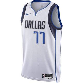 Dallas Mavericks Association Edition 2022/23 Nike Dri-FIT NBA Swingman-trøje til mænd - hvid - 3XL