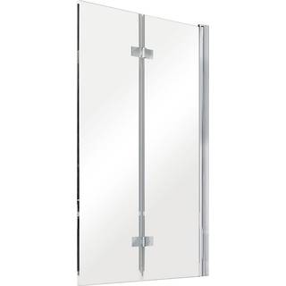 Badkarsvägg Primor Krom 6 mm 80x150 cm