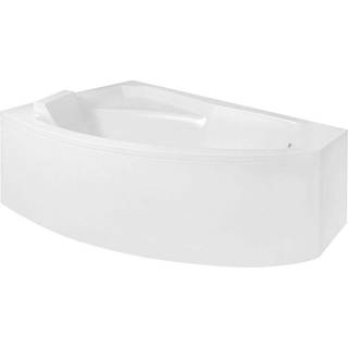 Hörnbadkar Vicenza Vit Blank 130 cm Vänster (Utan Panel & Avlopp)